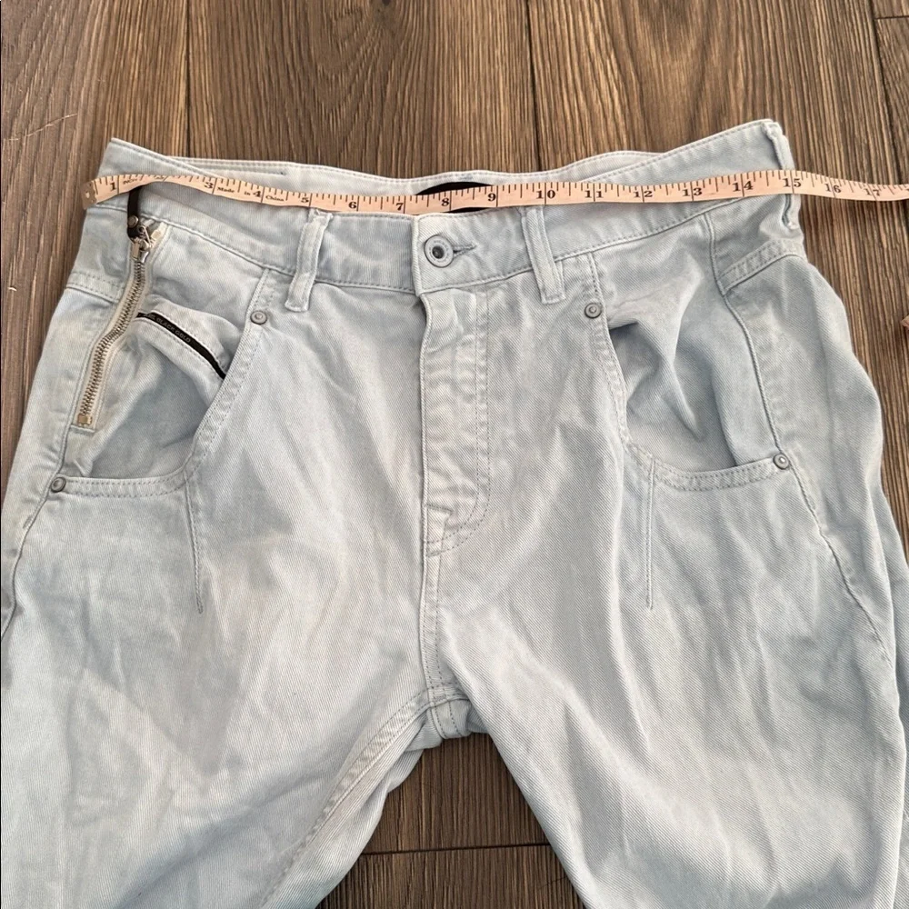 Diesel black gold light blue denim Faded Type 147 Fayza Jeans size 27 rare